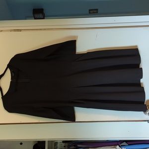 Attention Sz XXL Black 3/4 Sleeve & Front Pocket Dress